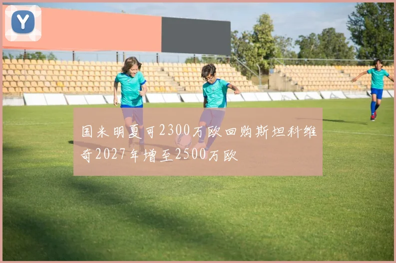 国米明夏可2300万欧回购斯坦科维奇2027年增至2500万欧